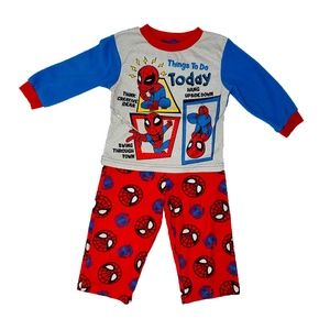 SOLD‼️ Marvel, Pajamas, Spider Man Pajama Set, Toddler